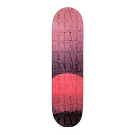 BAKERBOYS Baker Hawk Piled Red B2 Skateboard Deck (Red) 8.125 7-Ply Board ユニセックス