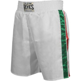 Cleto Reyes Satin Classic Boxing Trunks - Mexican Flag ユニセックス