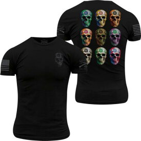 グラント Grunt Style Sugar Skull Remix T-Shirt - Black メンズ