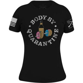 グラント Grunt Style Women's Body By Quarantine T-Shirt - Black レディース