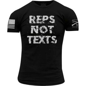 グラント Grunt Style Reps Not Texts Crewneck T-Shirt - 3XL - Black メンズ
