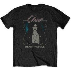 Cher - Heart Of Stone - Black t-shirt メンズ