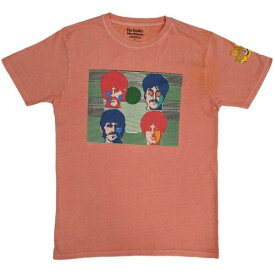 The Beatles-Rubber Soul- ソウル The Beatles - Yellow Submarine Magic Piano - Pink t-shirt メンズ