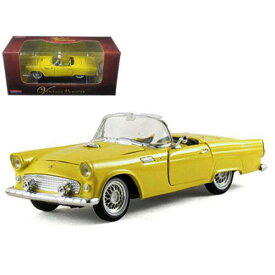 Arko Products 1/32 Diecast Model Car 1955 Ford Thunderbird Convertible Yellow