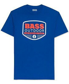 バス Bass Outdoor BASS OUTDOOR Mens Logo Graphic T-Shirt Turkish Sea S MED BLUE Size メンズ