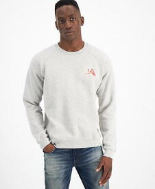 Heroes Motors Mens Embroidered Logo Sweatsh Heather Gray S LT/PAS GRY Size SMALL メンズ