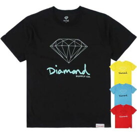 ダイヤモンド Diamond Supply Co. Men's OG Logo Enzyme Tee T-Shirt メンズ