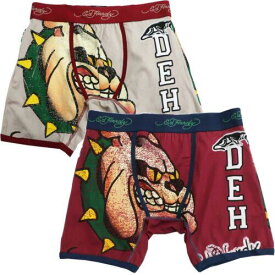 エドハーディー Ed Hardy Men's Bulldog Boxer Brief Underwear メンズ