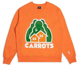 Carrots By Anwar Carrots Men's Home Graphic Crewneck Sweatshirt in Orange メンズ