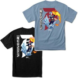 Primitive Apparel プリミティブ Primitive Skate Men's X My Hero Academia Dirty P Shoto Todoroki Tee T-Shirt メンズ