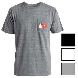 ディーシー DC Shoes Men's Pocket Flag Graphic Print Tee T-Shirt メンズ