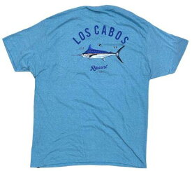 RIP CURL リップカール Rip Curl Men's Los Cabo Mexico Marlin Tee T-Shirt in Light Blue メンズ