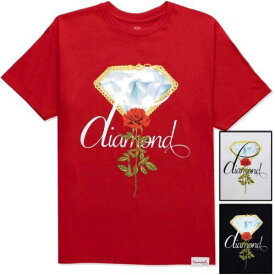 ダイヤモンド Diamond Supply Co. Men's Rose Gold Chain Diamond Tee T-Shirt メンズ