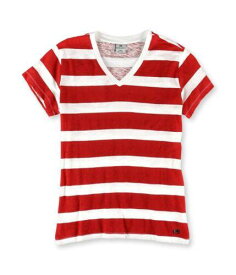 Ecko Unltd. Womens Stripe Slub Graphic T-Shirt レディース