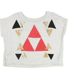 Forever 21 Womens Triangle Print Graphic T-Shirt レディース