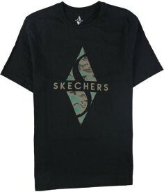 スケッチャーズ Skechers Mens Camo Diamond Graphic T-Shirt メンズ