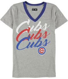 ジースリー G-III Sports Womens Chicago Cubs Graphic T-Shirt Grey Medium レディース