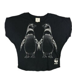 Forever 21 Womens Penguins Graphic T-Shirt レディース