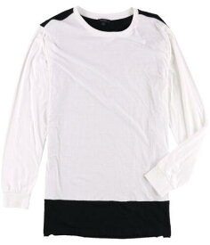 Basement Mens Colorblock Basic T-Shirt White Large メンズ