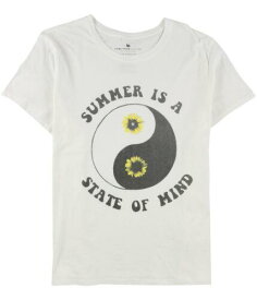 ジャンクフード Junk Food Womens Summer Is A State Of Mind Graphic T-Shirt White X-Small レディース