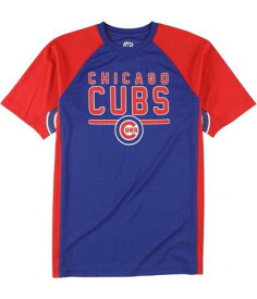 ジースリー G-III Sports Mens Chicago Cubs Graphic T-Shirt Blue Large メンズ