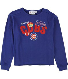 ジースリー G-III Sports Womens Chicago Cubs Sweatshirt Blue Medium レディース