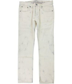 Ecko Unltd. Mens LA Bouche Slim Fit Jeans Off-White 32W x 32L メンズ