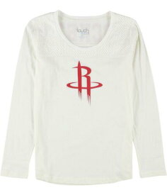 タッチ Touch Womens Houston Rockets Logo Graphic T-Shirt Off-White Medium レディース