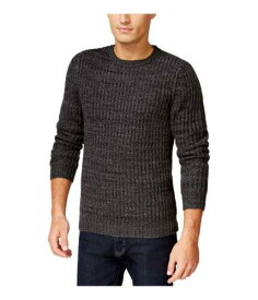 Club Room Mens Marled Textured Pullover Sweater Black X-Large メンズ