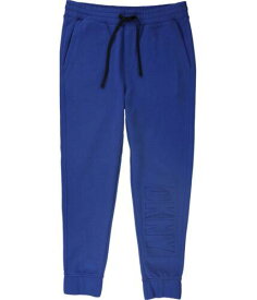ディーケーエヌワイ DKNY Mens Embossed Logo Casual Sweatpants Blue XX-Large メンズ