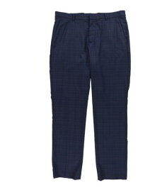 ペリーエリス Perry Ellis Mens Travel Luxe Dress Pants Slacks Blue 33W x 30L メンズ