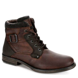 AM Shoes Mens Leather Plain Toe Lace Up Boot Shoes メンズ