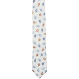 Altea Men's Silver / Blue Orange Paisley Necktie - One Size メンズ
