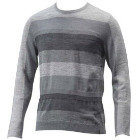 カルバンクライン Calvin Klein Men's Merino Greto Combo Striped Long Sleeve Sweater Shirt メンズ