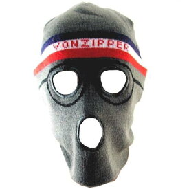 Vonzipper ボンジッパー Von Zipper Contra Grey Beanie Men's Beanie Hat Headwear MABNGCON メンズ