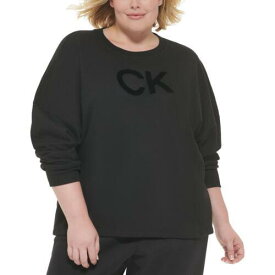カルバンクライン Calvin Klein Performance Womens Gym Fitness Sweatshirt Athletic Plus レディース