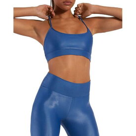 Koral Activewear Womens Lucent Infinity Blue Sports Bra Athletic XS レディース