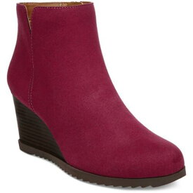 Style & Co. Womens Haidynn Faux Suede Cut Out Zip Up Booties Shoes レディース