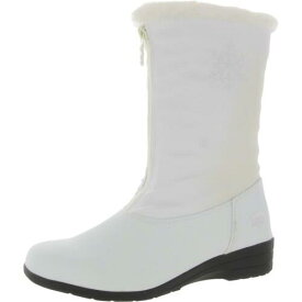 トーツ Totes Womens Nicole White Winter & Snow Boots Shoes 10 Medium (B M) レディース