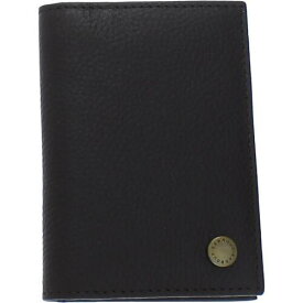 バブアー Barbour Mens Brown Leather RFID Slim Bifold Wallet O/S メンズ