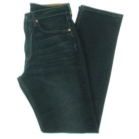 Levi Strauss & Co. Mens 505 Blue Denim Straight Leg Jeans 31/32 メンズ