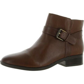 ナチュラライザー Naturalizer Womens Ronan Brown Leather Booties Shoes 6.5 Medium (B M) レディース