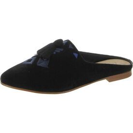 ソルドス Soludos Womens Palazzo Black Suede Slide Mules Shoes 5.5 Medium (B M) レディース