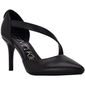 カルバンクライン Calvin Klein Womens Gilisa Leather Pointed Toe D'Orsay Heels Shoes レディース
