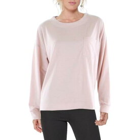 ダナ キャラン Donna Karan Womens Pink Pajama Nightwear Sleep Shirt Loungewear L レディース