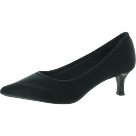 ロックポート Rockport Womens Kaiya Black Slip On Kitten Heels Shoes 9 Medium (B M) レディース