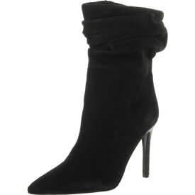 ゲス Guess Womens Black Suede Slouchy Ankle Boots Shoes 9 Medium (B M) レディース