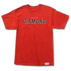 ダイヤモンド Diamond Supply Co. Men's Chicago Home Team Red Short Sleeve T Shirt Clothing ... メンズ