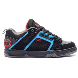 ディーブイエス DVS Men's Comanche Black Blue Red Low Top Sneaker Shoes Clothing Apparel Skat... メンズ