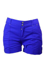 INC Inc International Concepts Goddess Blue Essential Cuffed Twill Shorts 0 レディース